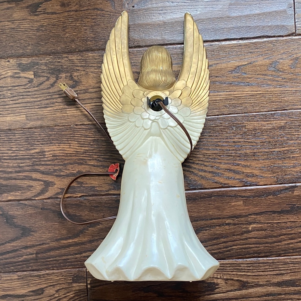 Vintage Angel Blow Mold Decoration - Picture 3 of 3